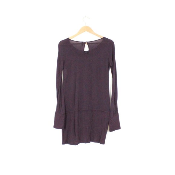 *Stile Benetton Purple Long Sleeve Tunic - Picture 7 of 7
